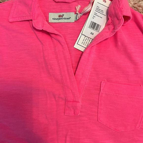 vineyard vines pink polo short sleeve - Picture 8 of 8